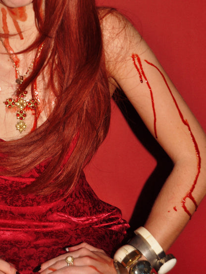 Covered By the Blood Cross Pendant