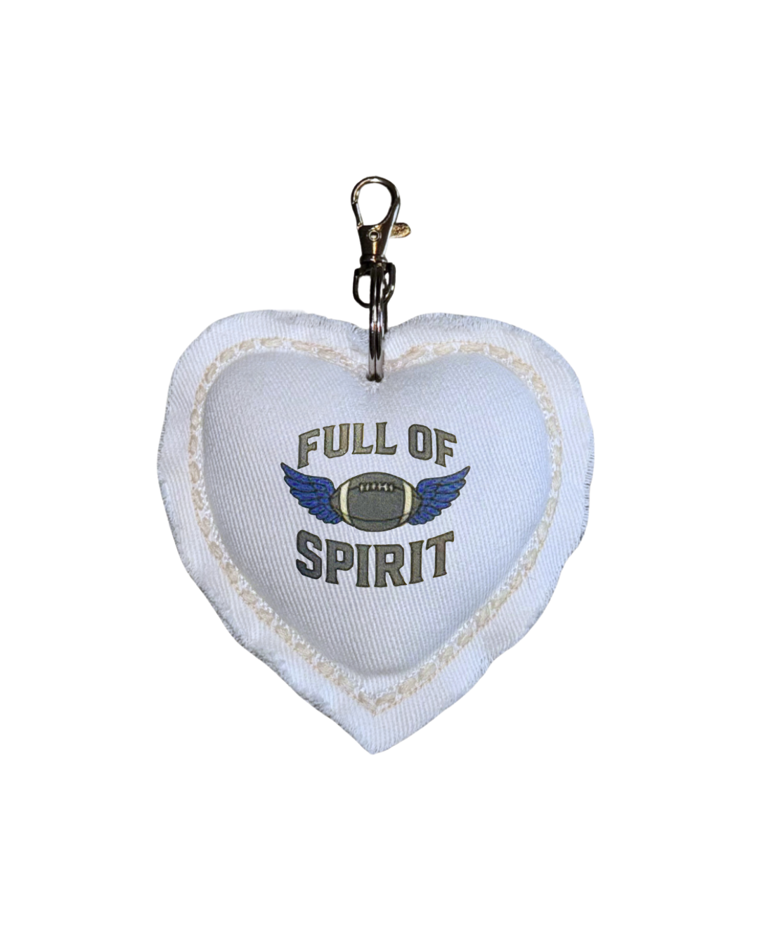 Full of Spirit Football Wings Heart