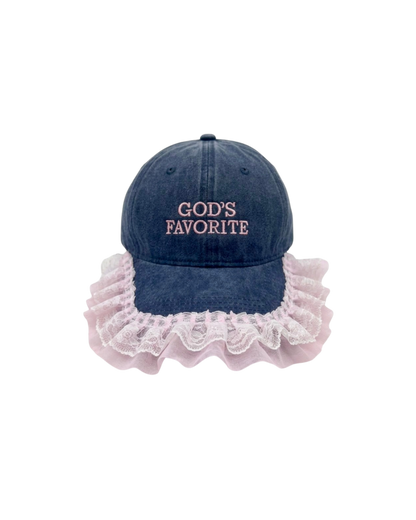 God's Favorite Custom Coquette Lace Cap