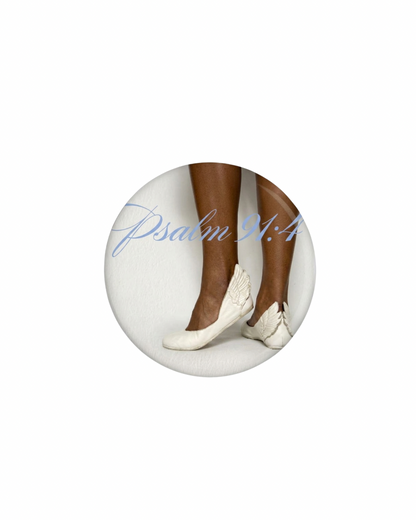 Psalm 91:4 Angel Pin