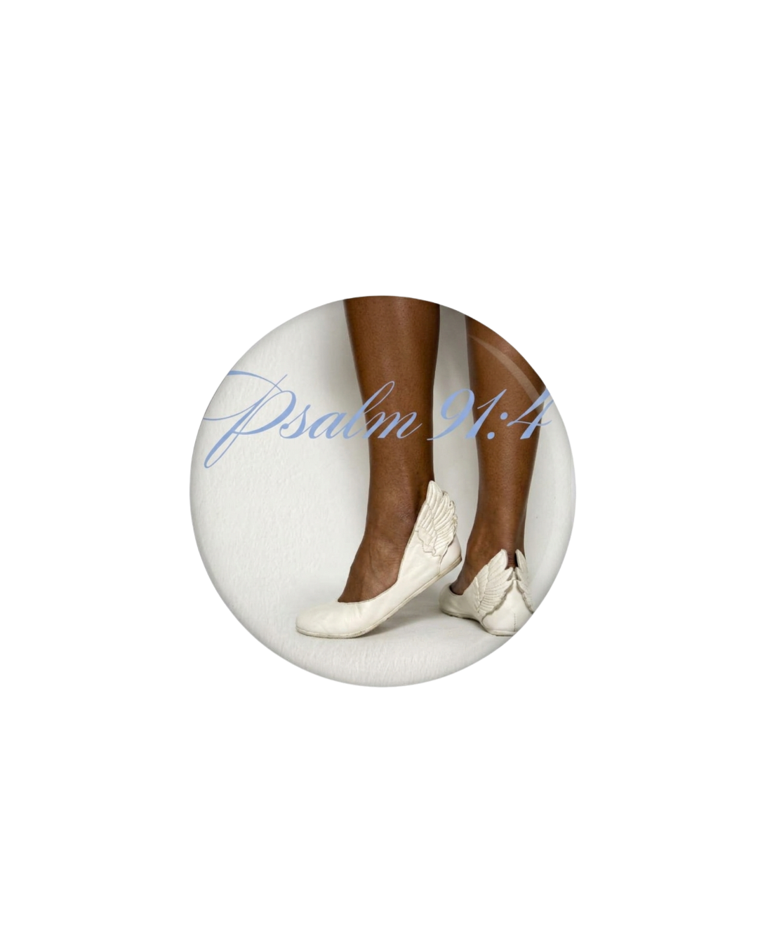 Psalm 91:4 Angel Pin