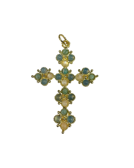 Living Vine Cross Pendant