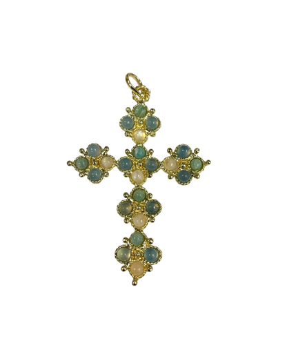 Living Vine Cross Pendant
